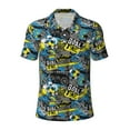 thumbnail image 1 of Wukai Goal Time Men’s Polo Shirts,Quick-Dry Athletic Shirt,Classic Fit Shirts-Large, 1 of 8