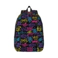 thumbnail image 1 of Wukai Graffiti Art Paper Reusable Cosmetic bag,Travel Toiletry Organizer Capacity,Waterproof Puzzle Bags, 1 of 7