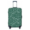 thumbnail image 1 of Wukai Green Christmas Elastic Luggage Cover: Personalized Protection for Your Suitcase - Fits 19~29-inch, Washable & Durable Travel Companion-Large, 1 of 8