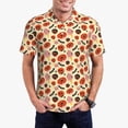 thumbnail image 1 of Wukai Halloween Donut Men’s Polo Shirts Sleeve,Camisas Polo Para Hombre,True Classic Tees Men-Large, 1 of 6