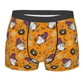 thumbnail image 1 of Wukai Halloween Witches Gnome Print Men’s Underwear Breathable Boxer Briefs,&nbsp;Moisture Wicking & Breathable-Large, 1 of 7