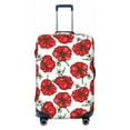 thumbnail image 1 of Wukai Hand Drawn Tomatoes Elastic Luggage Cover: Personalized Protection for Your Suitcase - Fits 19~29-inch, Washable & Durable Travel Companion-Medium, 1 of 8