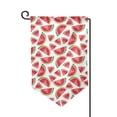 thumbnail image 1 of Wukai Hand Drawn Watermelon Print Garden Flag 12.5x18 Inch Double Sided Sun-resistant Rain-resistant, Wrinkle-resistant Colorfast(Only Flag), 1 of 1