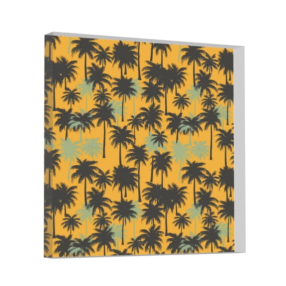 Wukai Hawaii Palms Print Elegant Acrylic Gift Decorations Perfect for Weddings, Birthdays, Anniversaries, and Home Decor