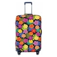 thumbnail image 1 of Wukai Hawaiian Style Elastic Luggage Cover: Personalized Protection for Your Suitcase - Fits 19~29-inch, Washable & Durable Travel Companion-Small, 1 of 8