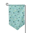 thumbnail image 1 of Wukai Hawaiian Style Print Garden Flag 12.5x18 Inch Double Sided Sun-resistant Rain-resistant, Wrinkle-resistant Colorfast(Only Flag), 1 of 7