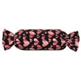 thumbnail image 1 of Wukai Hearts Print Candy Pillow Cylindrical Pillows Sofa Pillow Neck Hand Support Pillows Including Insert Lumbar Pillows, 1 of 8