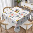 thumbnail image 1 of Wukai Hot Air Balloon Waterproof Tablecloth for Kitchen Dining, Fits Square Tables for 2-4 Seats -54"x54", 1 of 7