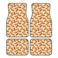 thumbnail image 1 of Wukai Hot Dog In Heart Front Car Floor Mats Four-Piece Set Front & Rear Universal Car Floor Mats for SUVs, Trucks, Sedans, 1 of 7