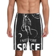 thumbnail image 1 of Wukai I Need More Space Men’s Short Pajama Pants With Pockets Soft Sleep Pj Shorts for Men-4X-Large, 1 of 6