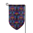 thumbnail image 1 of Wukai Indian Mandalas Dragonfly Print Garden Flag 12.5x18 Inch Double Sided Sun-resistant Rain-resistant, Wrinkle-resistant Colorfast(Only Flag), 1 of 7