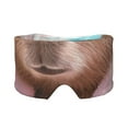 Wukai Island Vacation Guinea Pig Print Sleep Mask Eye Mask for