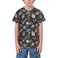 thumbnail image 1 of Wukai Japanese Sushi Hashi Youth Unisex Short Sleeve T-Shirt for Boys, Girls, Teens, and Kids-X-Large, 1 of 7