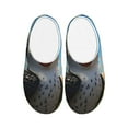 thumbnail image 1 of Wukai Joyful Animated Bird Print Women's Indoor Bedroom Slipper Slip On Shoes, Unisex House Shoes with Anti-Skid Sole for Men, Gift for Women Men-37/38, 1 of 7