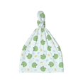 thumbnail image 1 of Wukai Kawaii Frogs Newborn Knotted Baby Beanie Hat for Boy Girl Baby Cute Cap Infant Beanies,0-6 months, 1 of 6