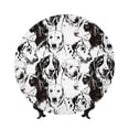 thumbnail image 1 of Wukai Labrador Retriever Dog Print Decorative Plate for Display,Bone China Decorative Plate, Ceramic Dinner Plate with Stand, Vertical Ceramic Plate-6in, 1 of 6