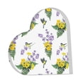 thumbnail image 1 of Wukai Lavender Flowers Print Elegant Acrylic Gift Decorations Perfect for Weddings, Birthdays, Anniversaries, and Home Decor, 1 of 6