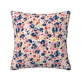 thumbnail image 1 of Wukai Leopard Print (2) Premium Polyester Fleece Pillow Covers with Hidden Zipper Closure,Luxuriously Soft and Durable-20"x20", 1 of 7