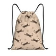 thumbnail image 1 of Wukai Leopard Print Drawstring Backpack Bag Sport Gym Sackpack Large Size String Backpack Cinch for Women Men-Small, 1 of 6