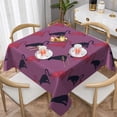 thumbnail image 1 of Wukai Leopard Print Waterproof Tablecloth for Kitchen Dining, Fits Square Tables for 2-4 Seats -54"x54", 1 of 7