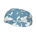 thumbnail image 1 of Wukai Lilies Flowers Sports sweatband,Men & Women Sweatband Headband for Running, Cross Training, Racquetball, Working Out, 1 of 7