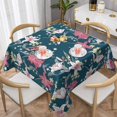 thumbnail image 1 of Wukai Lilies Flowers Waterproof Tablecloth for Kitchen Dining, Fits Square Tables for 2-4 Seats -54"x54", 1 of 7