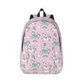 thumbnail image 1 of Wukai Llama Unicorn and Rainbow Paper Reusable Cosmetic bag,Travel Toiletry Organizer Capacity,Waterproof Puzzle Bags, 1 of 7