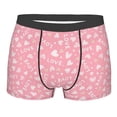 thumbnail image 1 of Wukai Love Print Men’s Underwear Breathable Boxer Briefs,&nbsp;Moisture Wicking & Breathable-Medium, 1 of 7