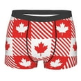 thumbnail image 1 of Wukai Maple Leaves1 Print Men’s Underwear Breathable Boxer Briefs,&nbsp;Moisture Wicking & Breathable-XX-Large, 1 of 7
