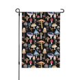 thumbnail image 1 of Wukai Mushrooms and Autumn Leaves Garden Flags Double Sided Welcome Garden Yard House Flags Outside Outdoor House (Only Flag), 1 of 8
