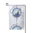 thumbnail image 1 of Wukai Not All Who Wander Are Lost2 Print Garden Flag 12.5x18 Inch Double Sided Sun-resistant Rain-resistant, Wrinkle-resistant Colorfast(Only Flag), 1 of 7