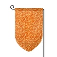 thumbnail image 1 of Wukai Orange Glitter Print Garden Flag 12.5x18 Inch Double Sided Sun-resistant Rain-resistant, Wrinkle-resistant Colorfast(Only Flag), 1 of 7