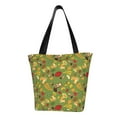 thumbnail image 1 of Vsdgher Squirrel And Fox In The Forest print Reusable Shopping Grocery Bags for Women Shopping with Pouch Foldable Pouch Lightweight Polyester Fabric, 1 of 6