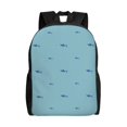 Wukai Party Shark Cute Travel Laptop Backpack Waterproof, AntiTheft