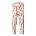 thumbnail image 1 of Wukai Pastry Print Teenagers' Pajama Pant Sleep Pajama Lounge Pant PJ Bottoms with Pockets and Button Fly(Available in Big & Tall)-Large, 1 of 6