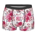 thumbnail image 1 of Wukai Peonies And Roses Print Men’s Underwear Breathable Boxer Briefs,&nbsp;Moisture Wicking & Breathable-Medium, 1 of 7