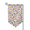 thumbnail image 1 of Wukai Pineapple And Leaves Print Garden Flag 12.5x18 Inch Double Sided Sun-resistant Rain-resistant, Wrinkle-resistant Colorfast(Only Flag), 1 of 1