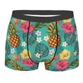 thumbnail image 1 of Wukai Pineapple Print Men’s Underwear Breathable Boxer Briefs,&nbsp;Moisture Wicking & Breathable-X-Large, 1 of 7