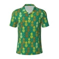 thumbnail image 1 of Wukai Pineapples1 Men’s Polo Shirts,Quick-Dry Athletic Shirt,Classic Fit Shirts-Small, 1 of 8