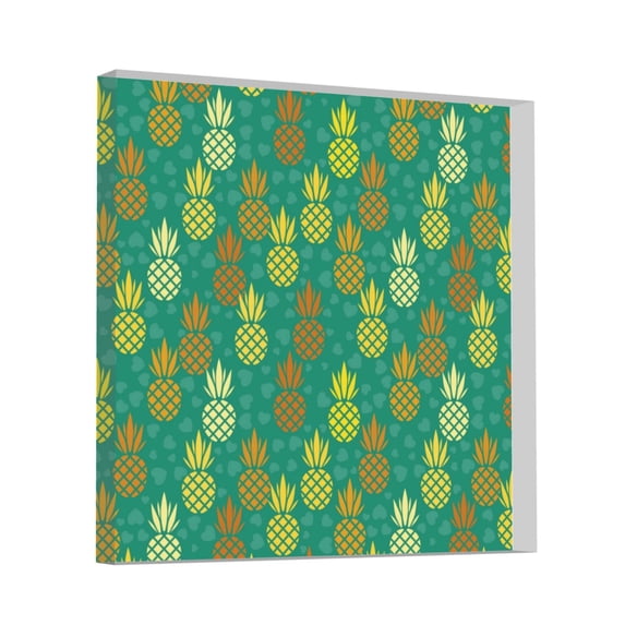 Wukai Pineapples1 Print Elegant Acrylic Gift Decorations Perfect for Weddings, Birthdays, Anniversaries, and Home Decor
