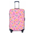thumbnail image 1 of Wukai Pink Donut Elastic Luggage Cover: Personalized Protection for Your Suitcase - Fits 19~29-inch, Washable & Durable Travel Companion-X-Large, 1 of 8