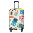 thumbnail image 1 of Wukai Playing Video Games Elastic Luggage Cover: Personalized Protection for Your Suitcase - Fits 19~29-inch, Washable & Durable Travel Companion-X-Large, 1 of 8