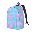 thumbnail image 1 of Wukai Purple Dragon Scales Durable Canvas Laptop Backpack,Adjustable Shoulder Straps,Water-Resistant,Large Capacity,Stylish Design, Fits 15-17in Laptops,Unisex for School,Office,Travel-Medium, 1 of 5