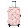 thumbnail image 1 of Wukai Rabbit And Carrot Elastic Luggage Cover: Personalized Protection for Your Suitcase - Fits 19~29-inch, Washable & Durable Travel Companion-X-Large, 1 of 8