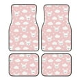 thumbnail image 1 of Wukai Rabbit And Cloud Front Car Floor Mats Four-Piece Set Front & Rear Universal Car Floor Mats for SUVs, Trucks, Sedans, 1 of 7