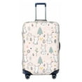 thumbnail image 1 of Wukai Rabbit Forest Elastic Luggage Cover: Personalized Protection for Your Suitcase - Fits 19~29-inch, Washable & Durable Travel Companion-X-Large, 1 of 8