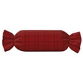 thumbnail image 1 of Wukai Red Black Houndstooth Print Candy Pillow Cylindrical Pillows Sofa Pillow Neck Hand Support Pillows Including Insert Lumbar Pillows, 1 of 8