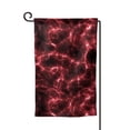 thumbnail image 1 of Wukai Red Line Print Garden Flag 12.5x18 Inch Double Sided Sun-resistant Rain-resistant, Wrinkle-resistant Colorfast(Only Flag), 1 of 7