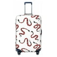 thumbnail image 1 of Wukai Red Snake Elastic Luggage Cover: Personalized Protection for Your Suitcase - Fits 19~29-inch, Washable & Durable Travel Companion-Small, 1 of 8