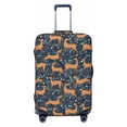 thumbnail image 1 of Wukai Reindeer Elastic Luggage Cover: Personalized Protection for Your Suitcase - Fits 19~29-inch, Washable & Durable Travel Companion-X-Large, 1 of 8